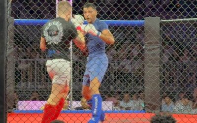 19/07/25 Ismaël Belmehadji vainqueur au Gala Battle of St Raphaël devant 1500 spectateurs
